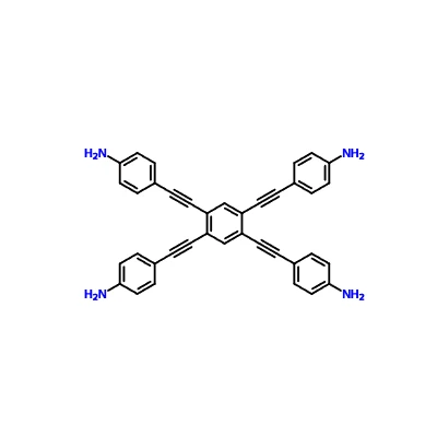CAS 2375652-88-1|4,4',4'',4'''-[Benzene-1,2,4,5-tetrayltetrakis(ethyne-2,1-diyl)]tetraaniline