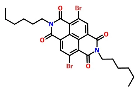 N,N'-dihexyl-2,3-dibromo-1,4,5,8-naphthalenetetracarboxylic Diimide NO CAS: 1239327-73-1