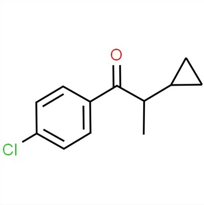 CAS:123989-29-7|1-(4-Klorofenil)-2-sikpropil-1-propanon