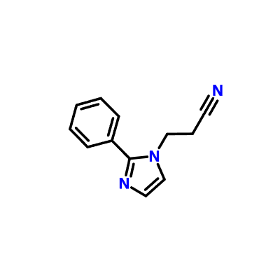 CAS 23996-12-5|3-(2-Phenyl-1H-imidazol-1-yl)propanenitrile