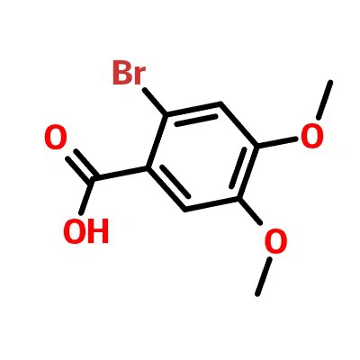 CAS:6286-46-0|2-Bromo-4,5-Asid dimetoksibenzoik