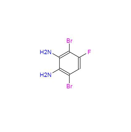 CAS:1347736-83-7丨3,6-dibromo-4-fluorobenzena-1,2-diamine