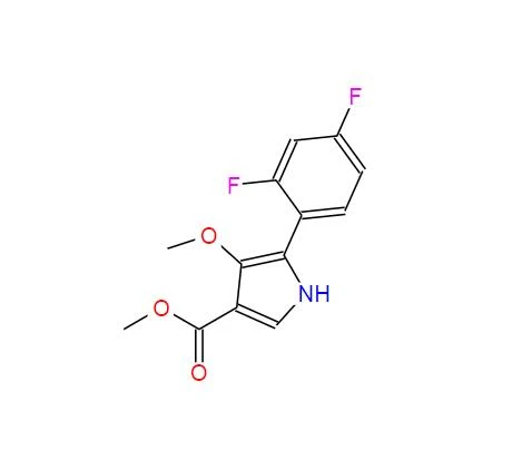 CAS:1902955-29-6丨metil 5-(2,4-difluorofenil)-4-metoksi-1H-pirol-3-karboksilat