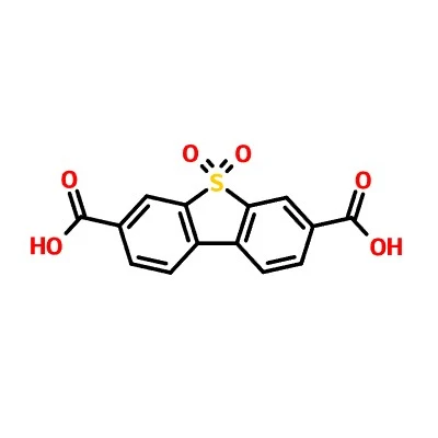 CAS:23613-32-3|5,5-Dioxodibenzothiophene-3,7-Asid dikarboksilik