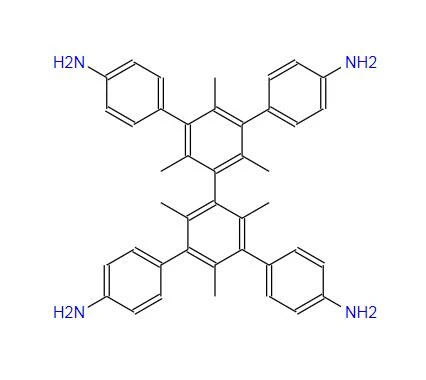 CAS:2411406-16-9丨5',5''-bis(4-aminophenyl)-2',2'',4',4'',6',6''-heksametil -[1,1':3',1'':3'',1'''-quaterphenyl]-4,4'''-diamine