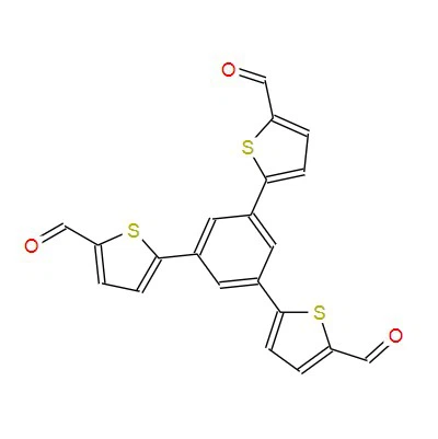 CAS:2125450-22-6|5,5',5''-(Benzene-1,3,5-triyl)tris(thiophene-2-karbaldehid)